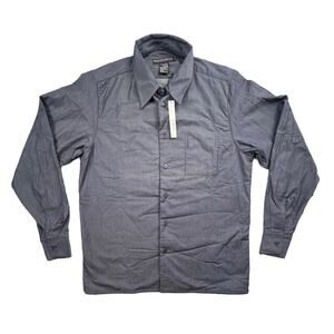 Rainforest Tsangku Collection Men's Button Down Long Sleeve Shirt Size Small New